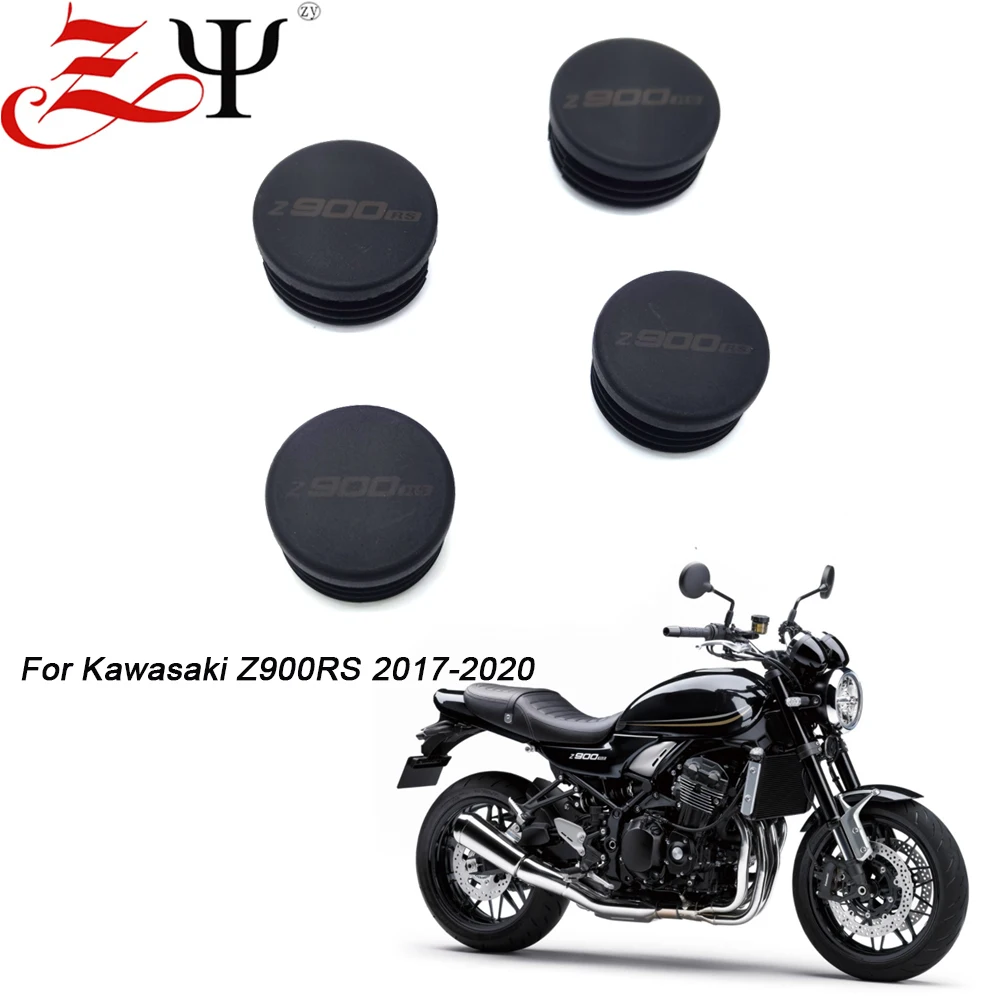 

Motorcycle Frame Hole Cover Caps Plug Decorative Frame Cap Set Accessories For Kawasaki Z900RS Z900 RS Z 900 RS 2017-2020
