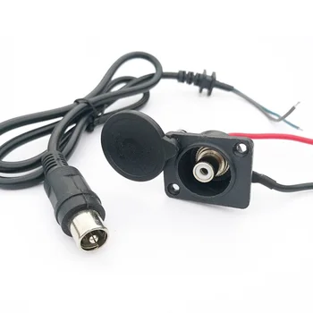 

Caron lotus DC Jack Socket Female Panel Mount Connector For Electrocar Cover Band Charging Base Power maintenance accessories