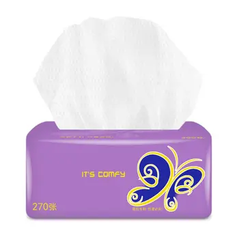 

3 Layers Toilet Paper Disposable Portable Facial Tissue Health Cotton Paper Face Cleaning Paper Towel Tissue For Child And Adult