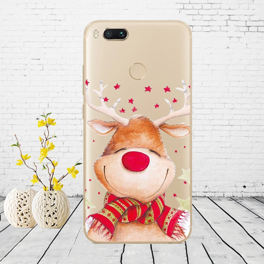 Силиконовый чехол для Xiaomi mi A1 чехол Полная защита Мягкий ТПУ задняя крышка чехол для телефона s для Xio mi A1 бампер Coque - Цвет: E41