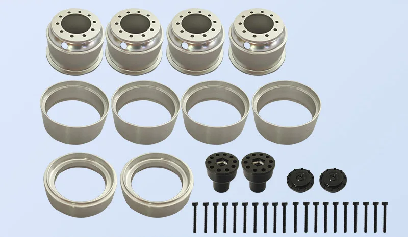 JD RC 100MM tyre lock rear wheel hub for heavy tractor model