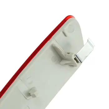 

2PCS Reflector Lights Car Bumper For BMW X5 E70 2007-2009 Red Replacement