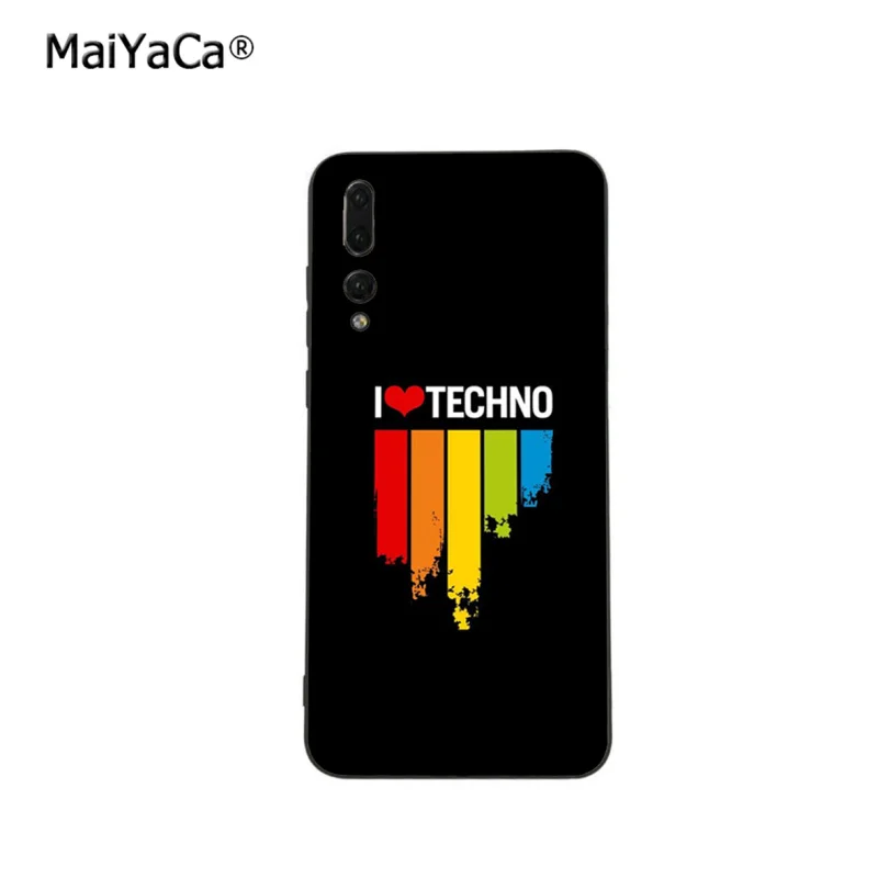 Techno rave чехол для телефона huawei P20 P30 P10 plus P9 mate lite pro Honor view 10 Y7 prime Y9 Enjoy9