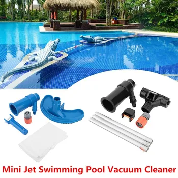 

Pool Vacuum Cleaner Mini Jet Swimming Pool Vacuum Floating Objects Suction Tip Connector Inlet Portable Detachable Cleaning Tool