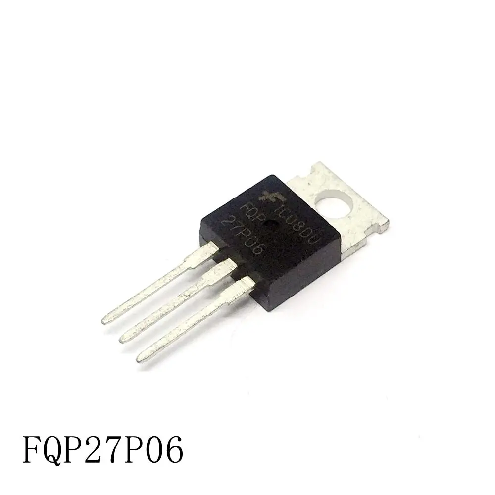 MOS FQP27P06 TO-220 27A/60V 10 шт./лот Новинка