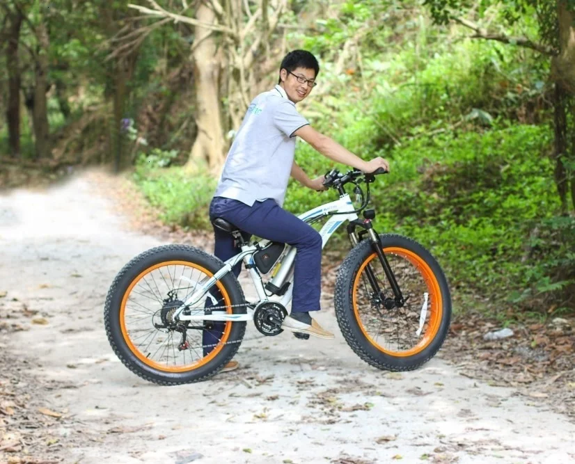 bike Ecorider Chinese E6-5 fat snow E6-5 26 inch e bike electric bicycle with lithium battery