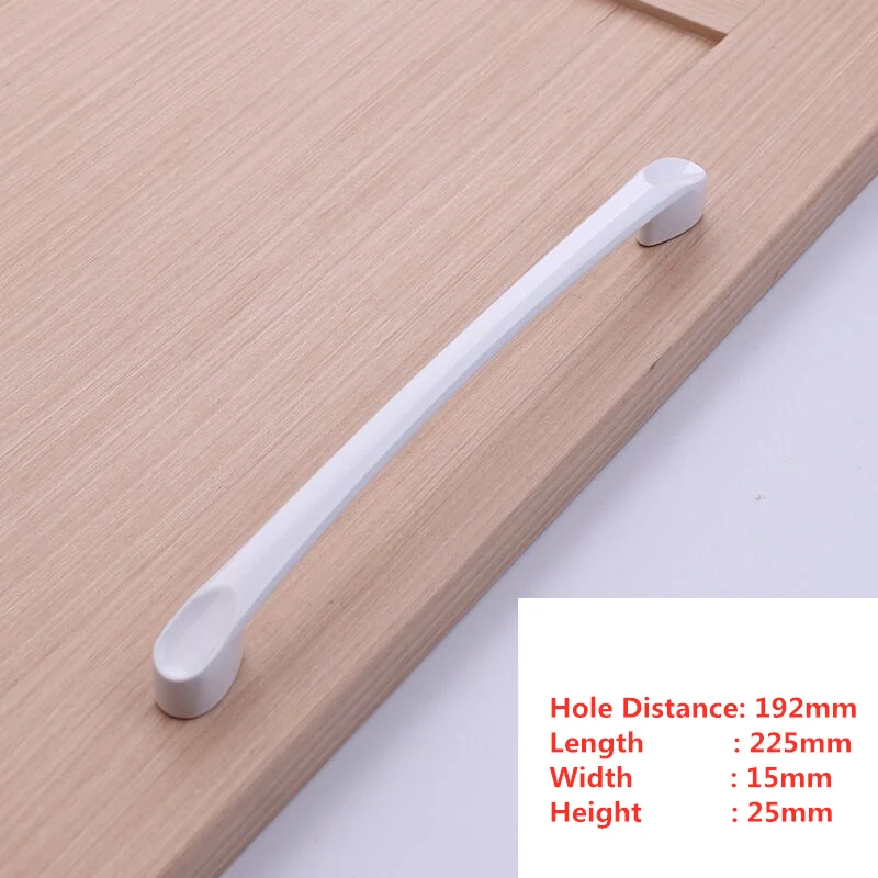 Simplicity Fuji White Kitchen and Furniture Handles