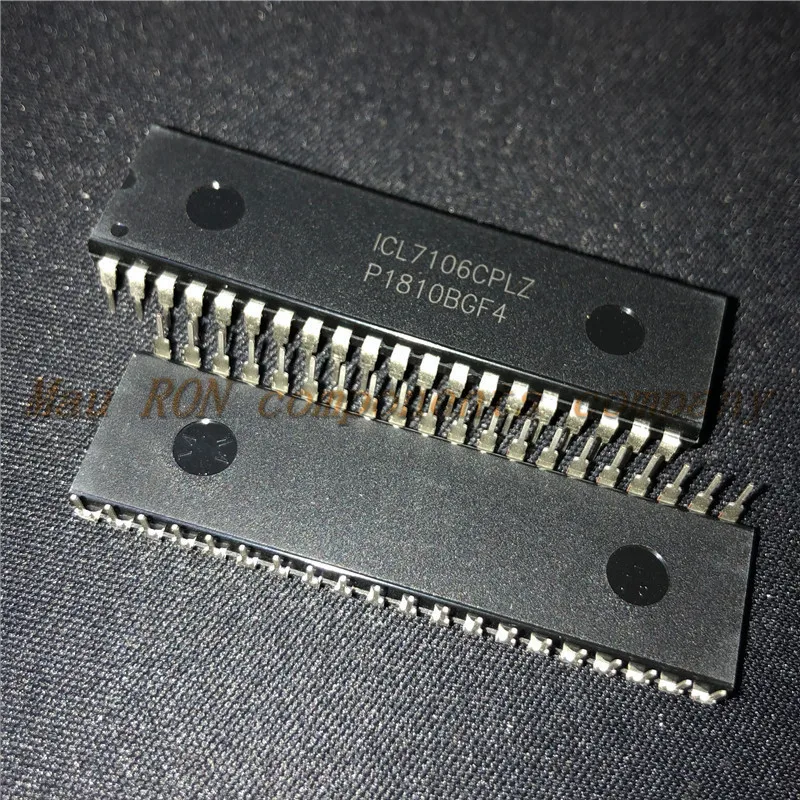 2 шт./лот Новинка ICL7106 ICL7106CPLZ DIP-40 3 5 битный аналого-цифрового преобразователя CMOS |
