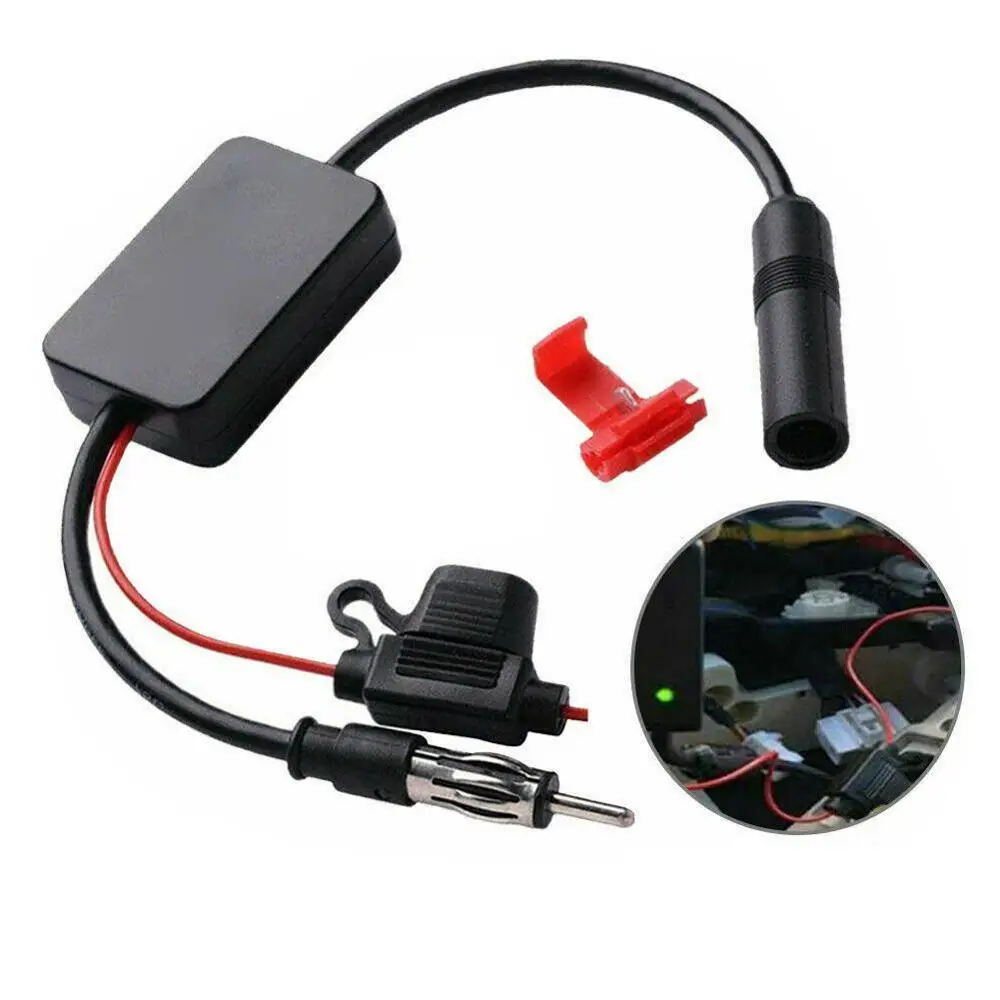 Универсальный автомобильный усилитель FM/AM антенна для крепления на лобовое