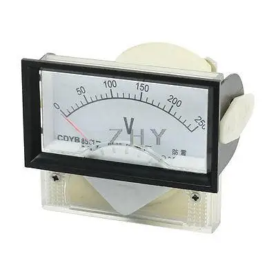 

85C17 Analog Volt Voltage Measurement Voltmeter Panel Meter DC 0-250V