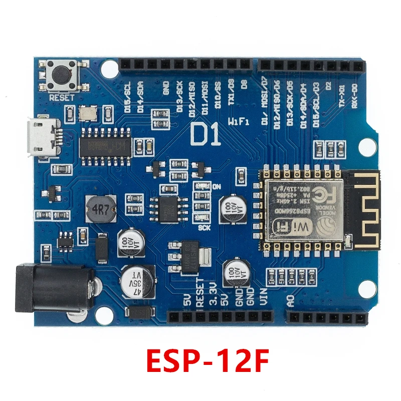 1 шт. Φ WeMos D1 WiFi uno на основе ESP8266 экран для arduino ESP 12E|esp8266 esp-12f| |