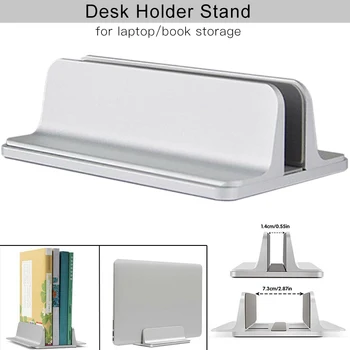 

For Universal Laptops 1pc Adjustable Dock Notebook Stand Holder Durable Aluminum Alloy Vertical Laptop Bracket Pohiks