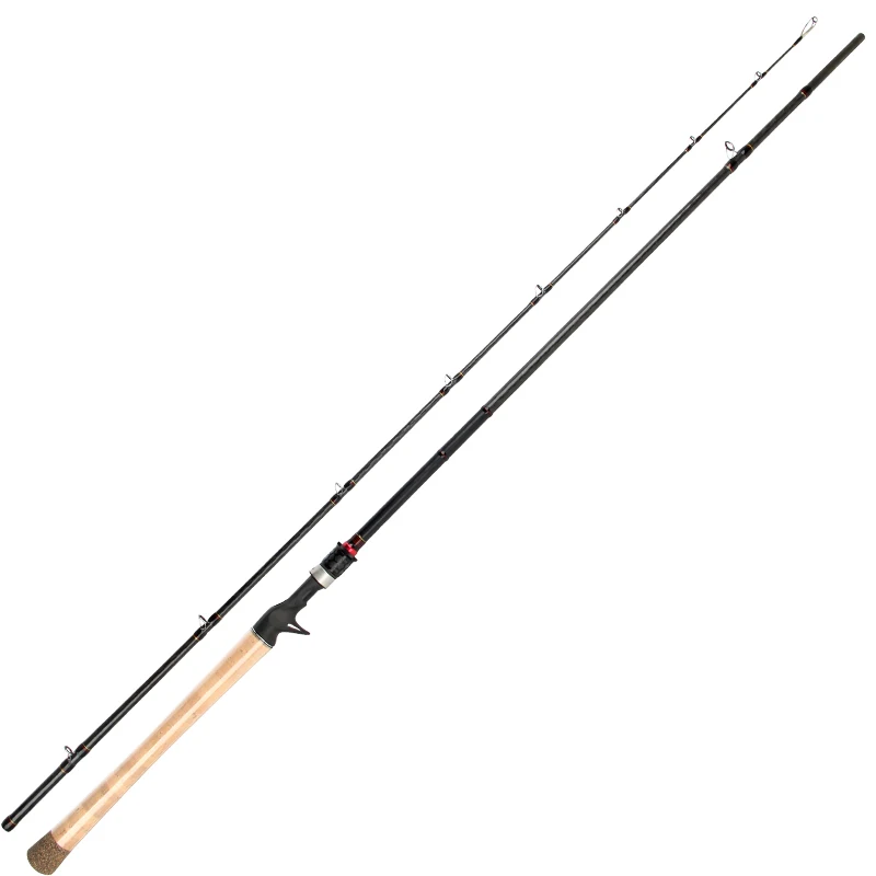 TSURINOYA LEOPARO II Литье удочка 2,28 м H мощность baitcasing удилище 2 секции карбоновая удочка Snakehead Canne A Peche