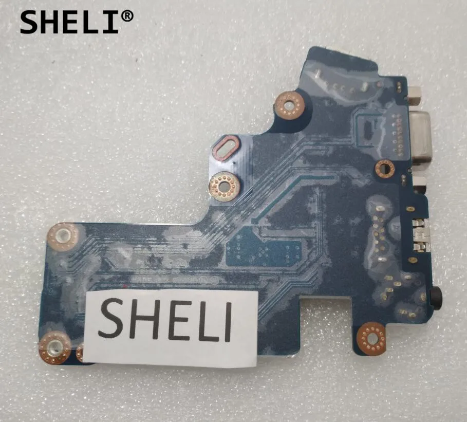 SHELI для DELL E6530 USB порт аудио VGA плата QALA0 LS 7761P CN 07TRKR 7TRKR|Материнские платы| |