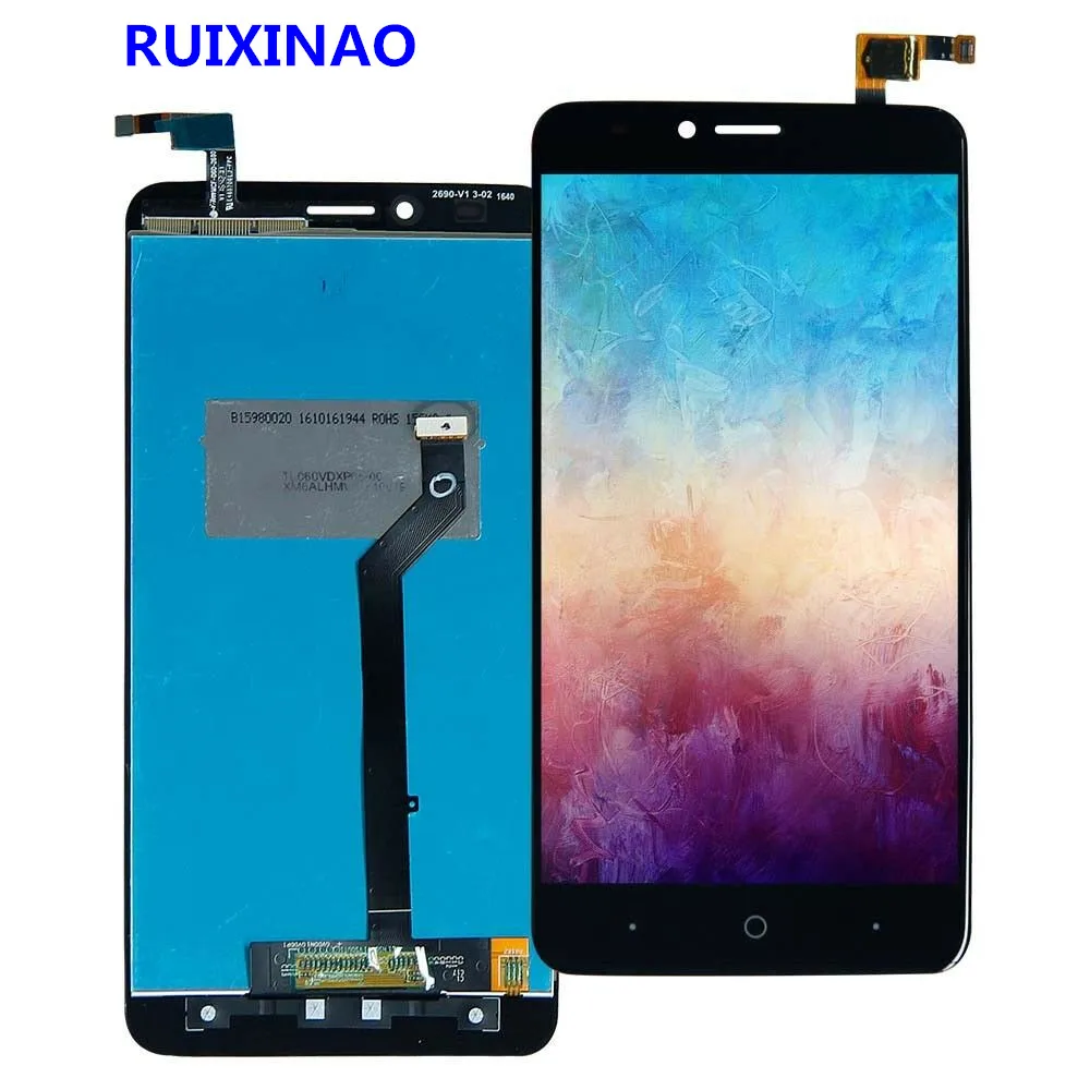 Для zte Blade X Max Z983 ЖК + сенсорный экран в сборе Замена для монитор проверка качества