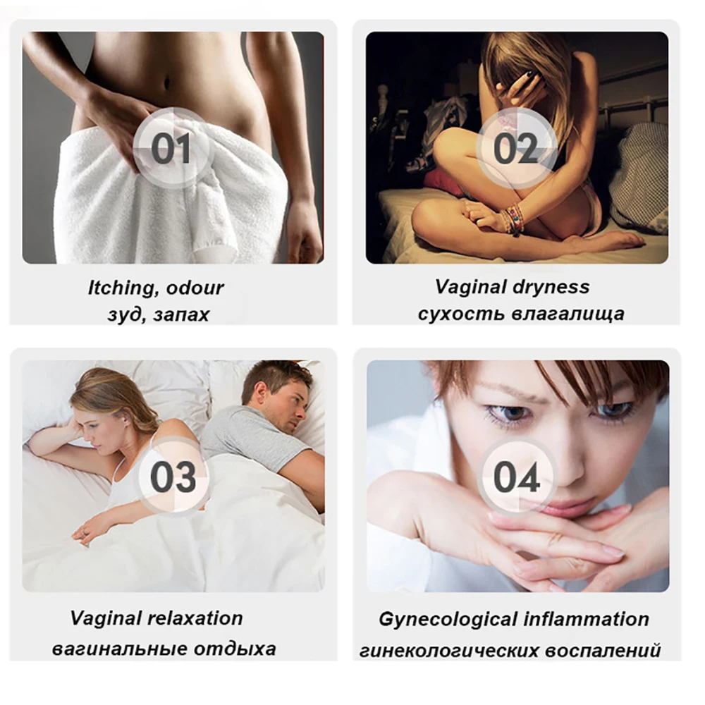 Yoni Pearl Detox Tampons Vaginal Cleansing Medical Treatment Tampon Yoni Steam Clean Point Tampon Women Beauty Health 5PCS/Pack