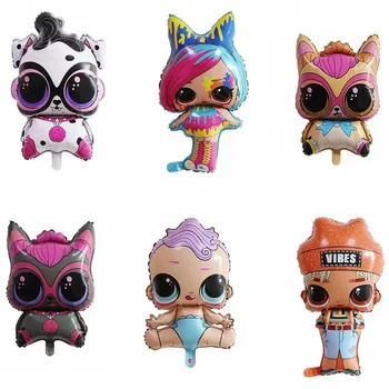 

LOL Suprise 18inch Figure Balloon Toys Party Room Dcorations Foil Balloons Toy for Children Birthday Gift