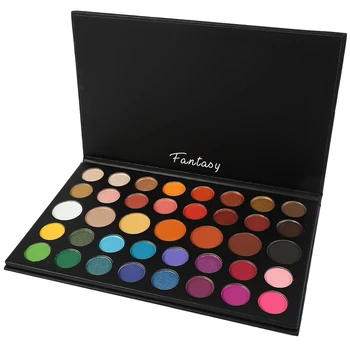

Ucanbe Artist 39 Pressed Eye Shadow Palette Makeup Shimmer Matte Glitter Powder Colorful Eyeshadow High Pigment Waterproof Cosme