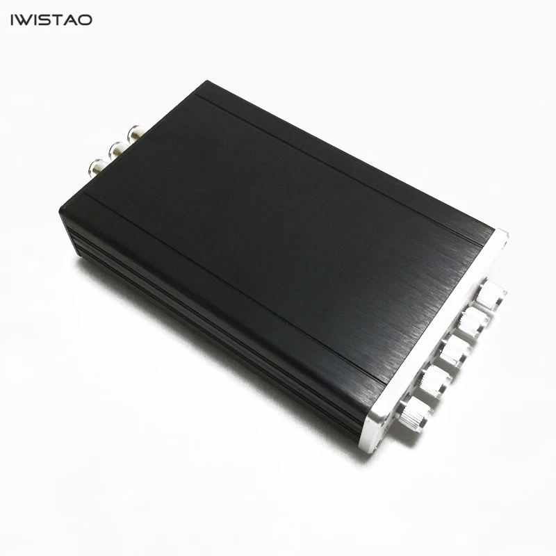 HIFI Цифровой усилитель 2,1 2x50W+ 100W TPA3116D2 сабвуфер без адаптера питания алюминиевый корпус Серебристый Белый