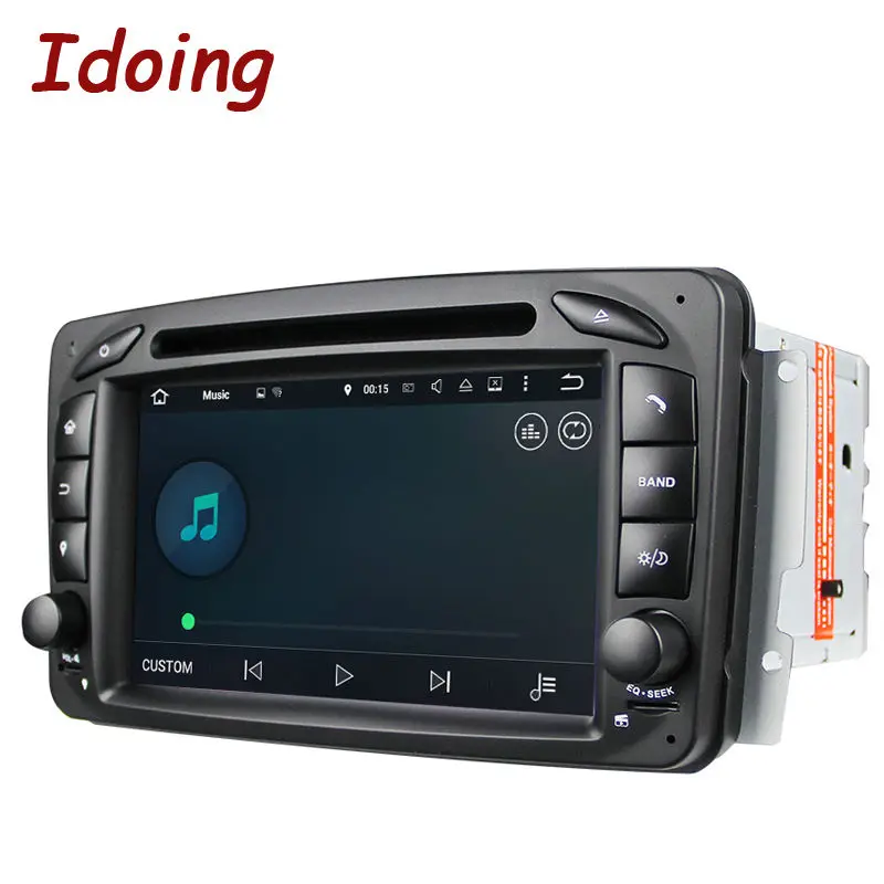Рулевое колесо Idoing 2Din для Mercedes/Benz/W209/203 dvd плеер на Android 7 1 четырехъядерный FM GPS