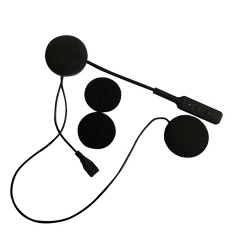 Шлем управления Bluetooth гарнитура Черный Hi-Fi Замена мотоцикла колонки микрофон музыкальный звонок