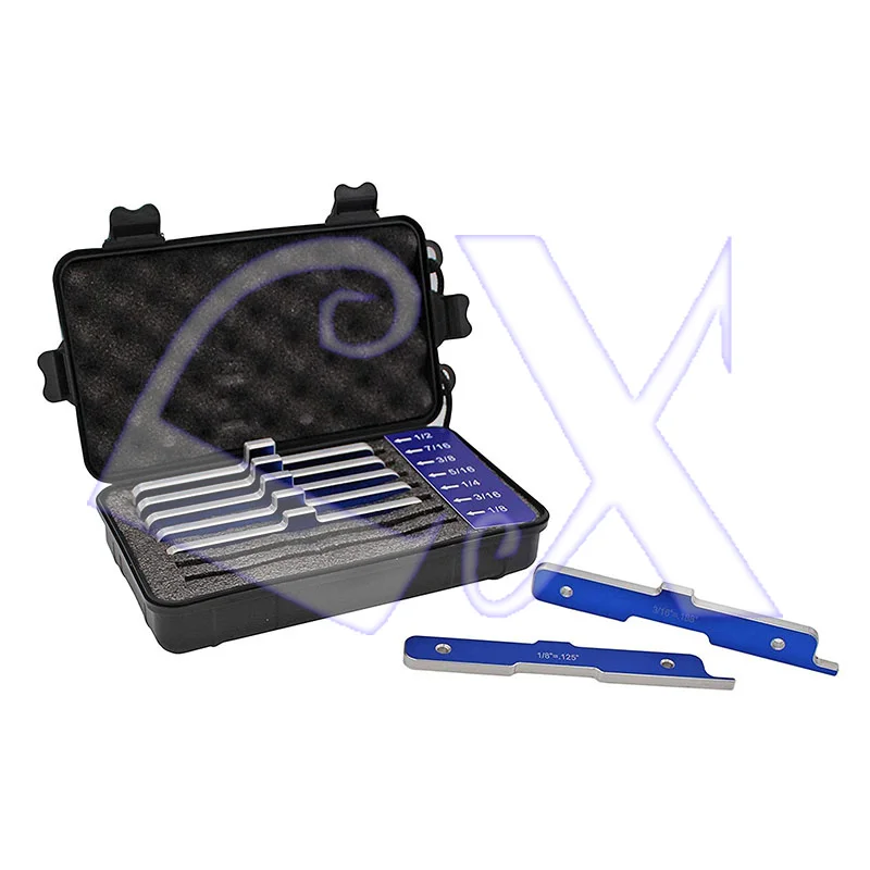 

7Pcs/Kit woodworking milling cutter, gauge block table saw setting bar Router Table Set Up Bar