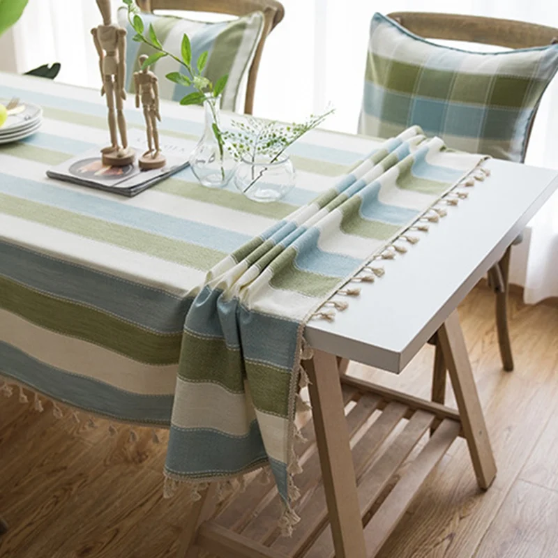 

Dining Table Cover Kitchen Table Cloth Cotton Linen Tablecloth Rectangular Table Cloth Wedding Party Banquet Desk Table Cover