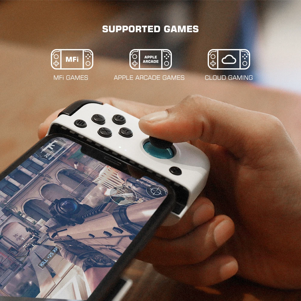 GameSir X2 Controlador de jogos móvel Bluetooth, controlador de telefone  para Android e iOS, suporte de controle de jogo móvel sem fio para Xbox  Game Pass, xCloud, Stadia, Vortex e mais (versão