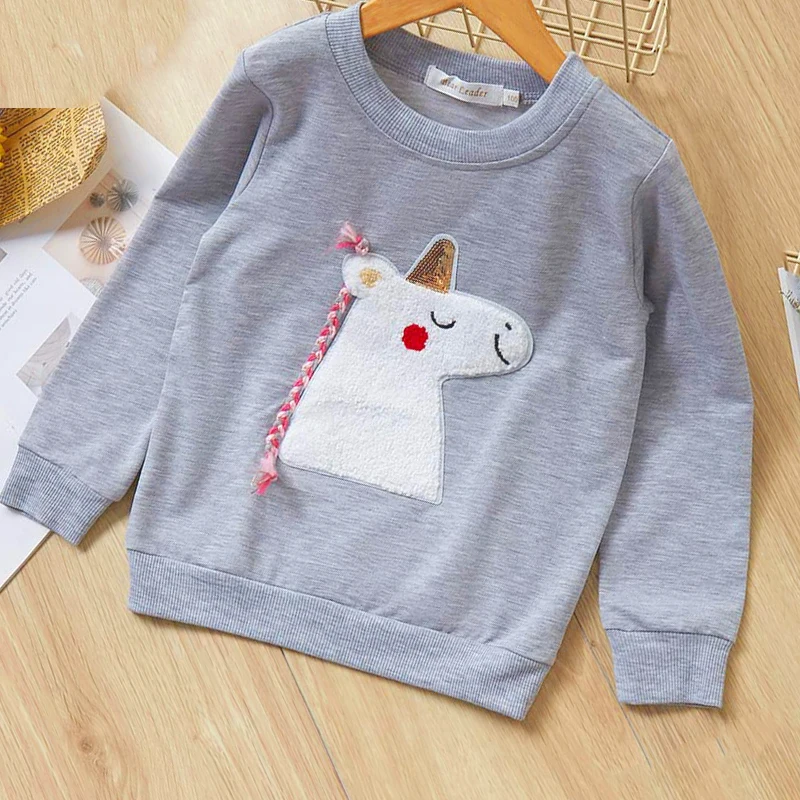 Keelorn/свитер для девочек; свитер с рисунком для малышей; модная детская одежда; Весенний свитер; свитера для маленьких девочек; вязаная одежда - Цвет: AZ1489 Grey
