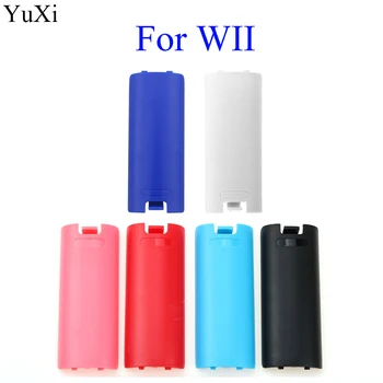 

YuXi Wireless Game Controller Battery Case Back Cover For Nintend Wii Remote Controller Gamepad Handle Battery Cases Covers