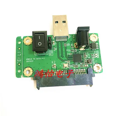 SATA жесткий диск к USB карта-открывашка жесткий диск карта адаптер съемный жесткий диск SSD - Цвет: SATA to USB