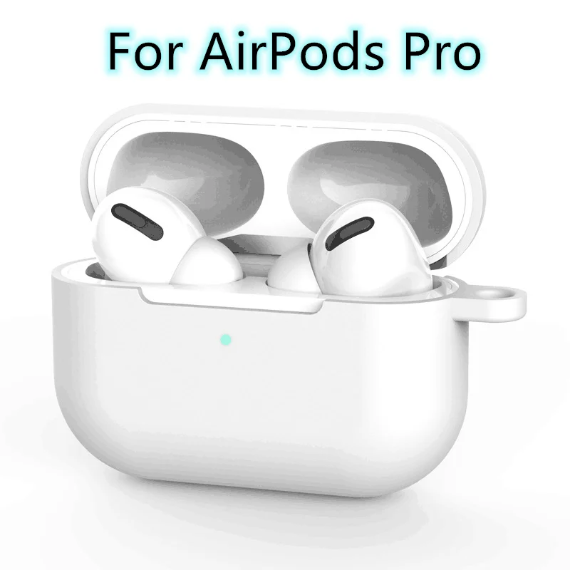 Роскошная мини сумка Портмоне Мягкие силиконовые чехлы для Apple AirPods Pro Чехол для наушников Bluetooth Air Pods 3 2 Защита Крышки - Цвет: For AirPods Pro