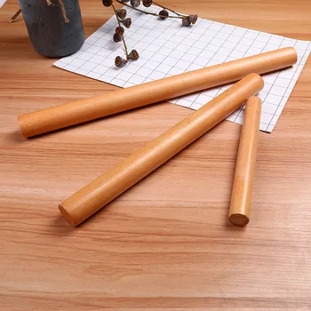 

Kitchen Accessories Table Rolling Pin Fondant Cake Decoration Rollers 4 Size Solid Wood Cooking Tools Multifunction