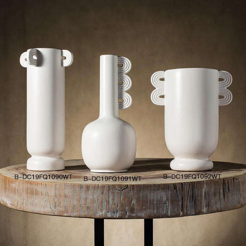 

Yi shi Minimalist Decoration Vase Creative Fashion Ceramic Ornament Creative Gourd Modeling Ceramic Home Decorations