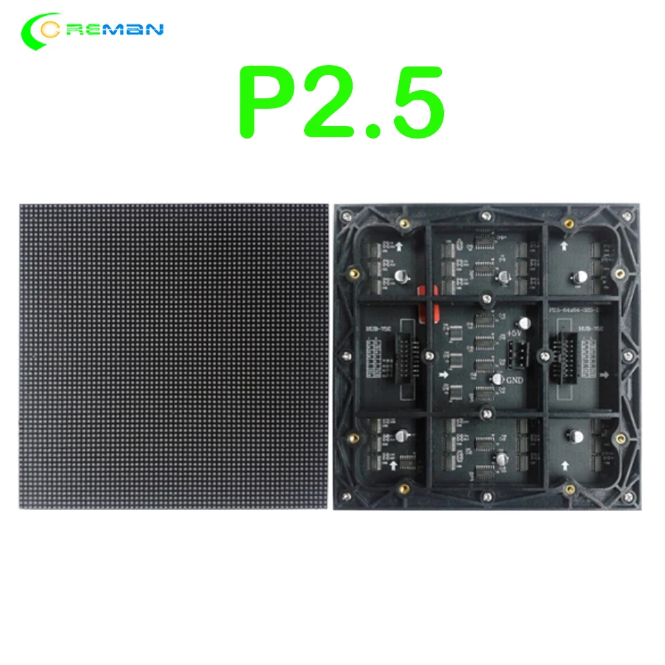 Полноцветный светодиодный матричный дисплей P2.5 smd 2121 P2 P3 смарт матрица RGB