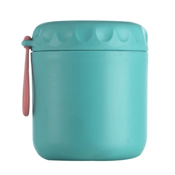 

Portable Stainless Steel Sealed Stockpot Breakfast Home Office Worker Double Wall Student Insulated Water Cup Milk Travel