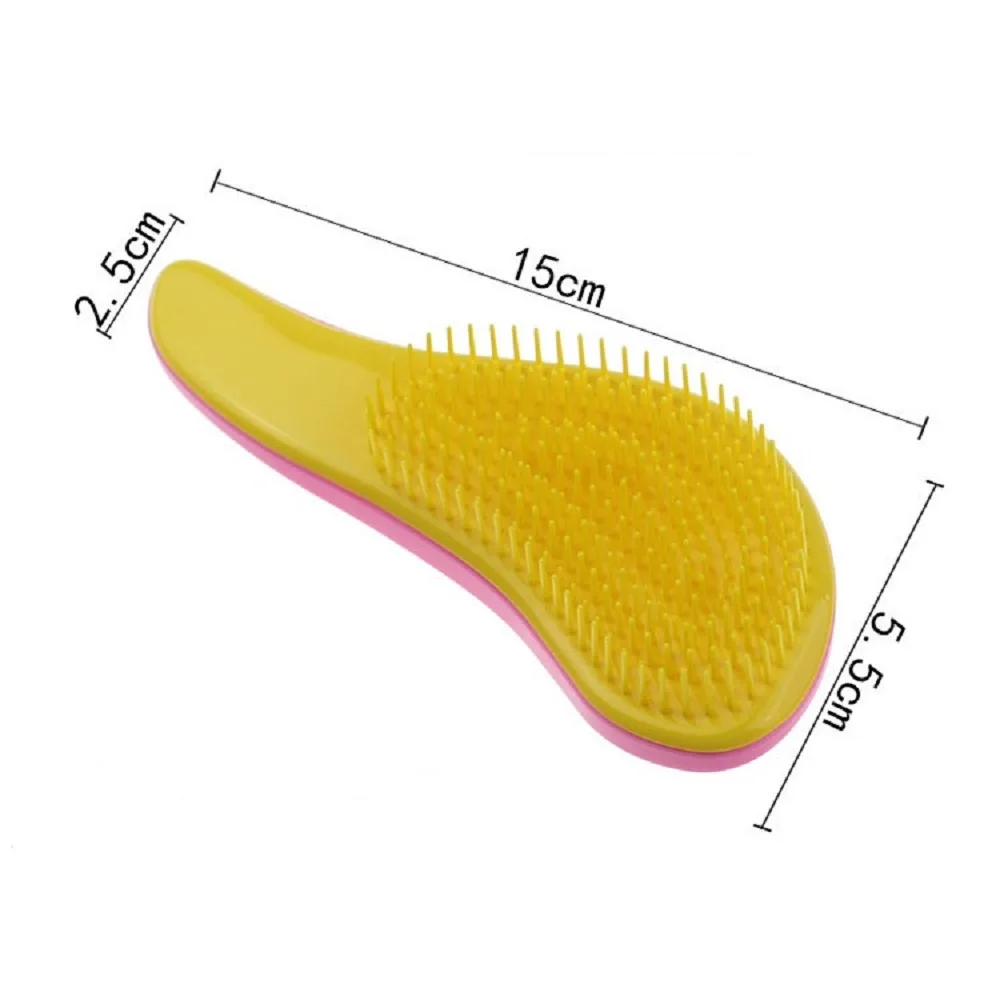 Новая ручка расческа для распутывания волос, щетка для душа, волшебные выпрямляющие волосы, расчески для салона, стильный инструмент