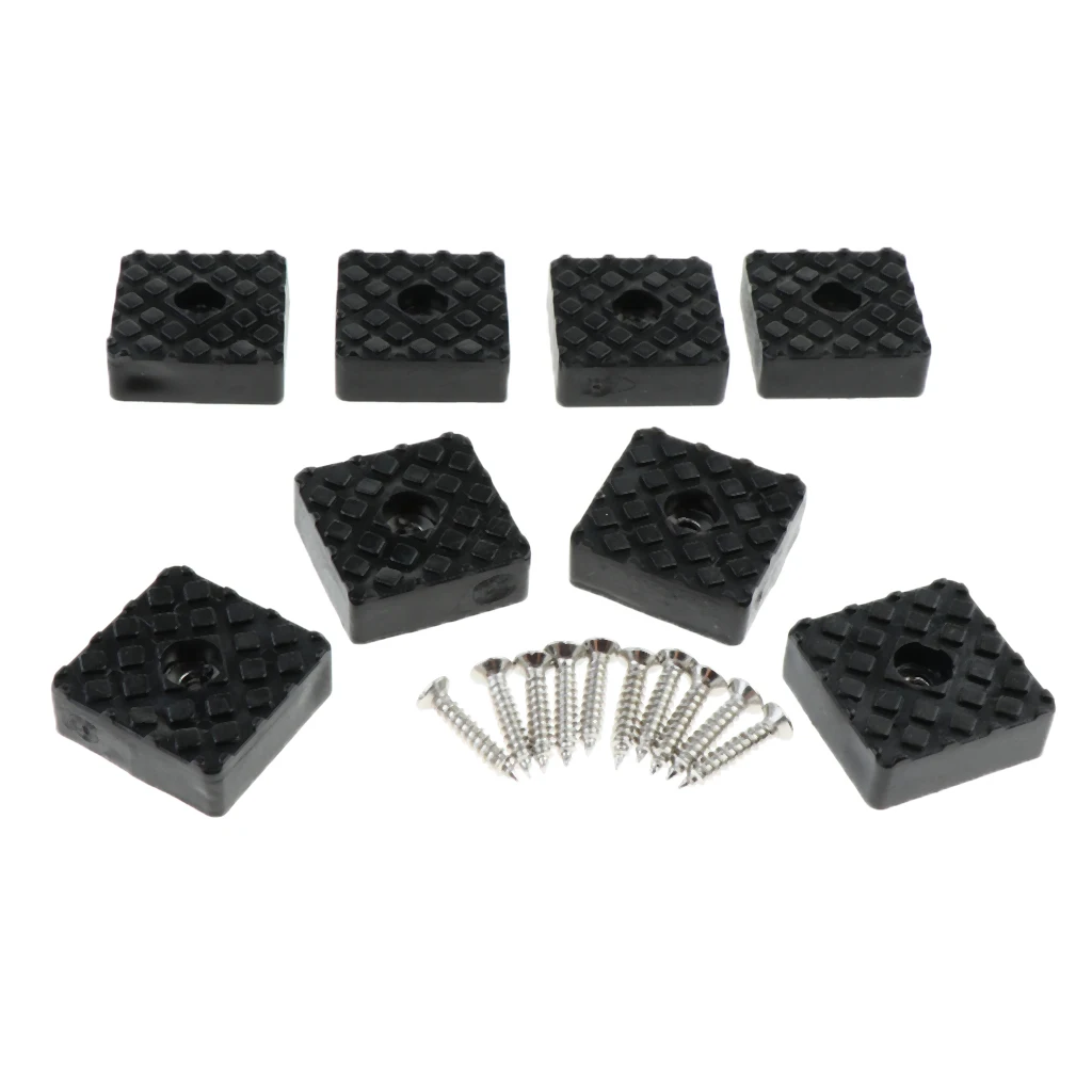 8pcs Non-Skip Furniture Pads Chair Table Cabinet Rubber Bumper Feet Pads Hardwood Floor Protectors Sofa Non Slip Feet Pads