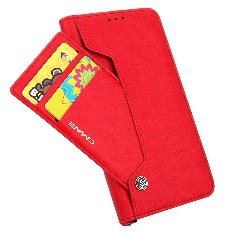 Для iPhone PU кожаный бумажник чехол для кредитных карт Coque Поддержка чехол