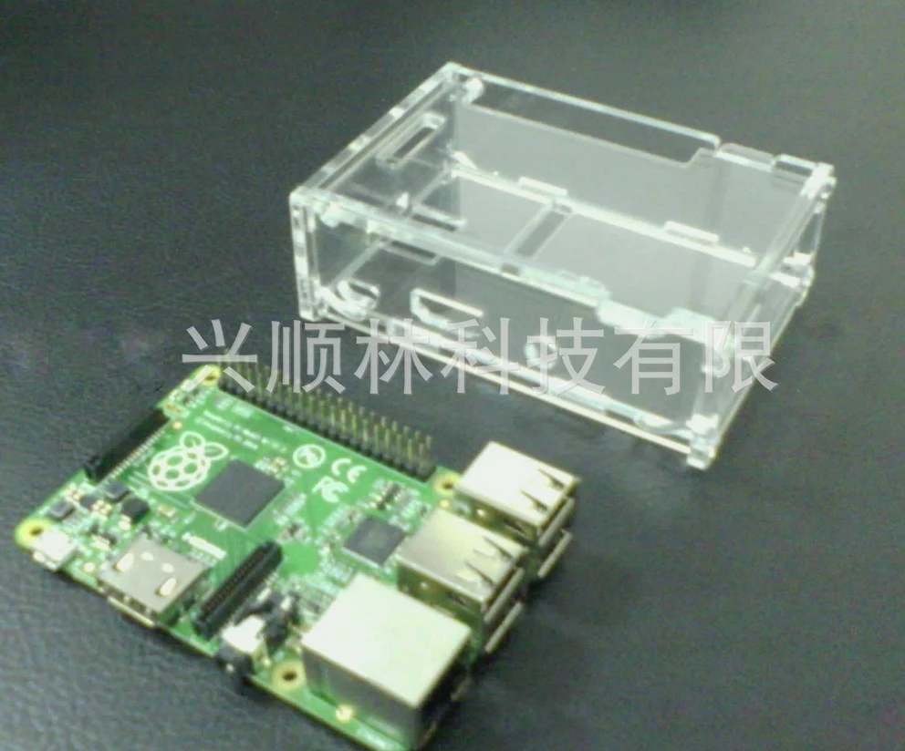 Акриловый защитный футляр для Raspberry Pi Модель B+ компьютер