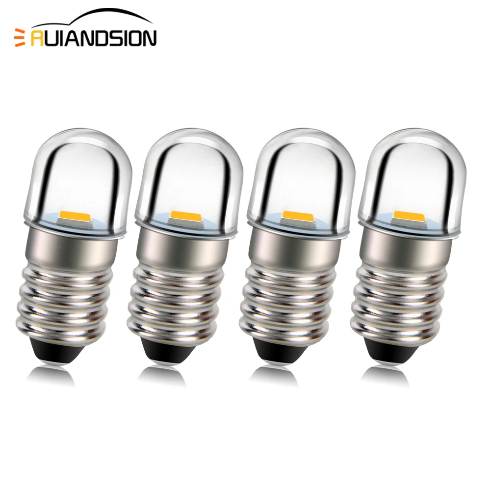 4 шт. E10 P13. Фотовспышка LED PR2 DC 3V 6V 5 V 18V 12V | Автомобили и мотоциклы