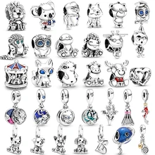 2 Stks/partij 45 Stijlen Koala Leeuw Vos Kralen Hanger Charms Fit Originele Diy Armbanden Kettingen Voor Vrouwen Sieraden Speciale Aanbieding