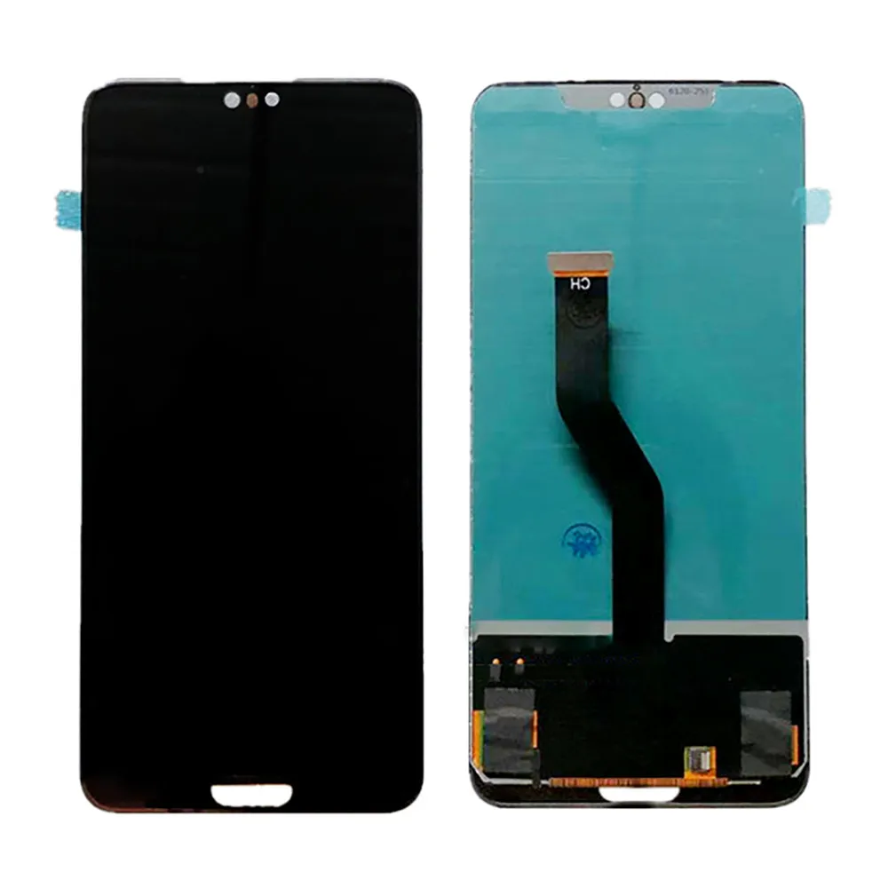 ЖК-дисплей дигитайзер сенсорный экран в сборе без рамки для huawei P20 Pro замена черный ЖК-экран для huawei P20 Pro