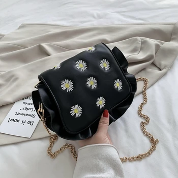 

Fashion Crossbody Bag For Women 2020 Quality Leather Women Evening Bag Chain High Quality Leather Ladies Shoulder Messenger Bag