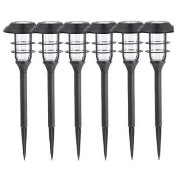 

1/6 Pcs Solar Pathway Lights Outdoor IP65 Waterproof LED Solar Lights for Garden Patio Outdoor Lighting WWO66