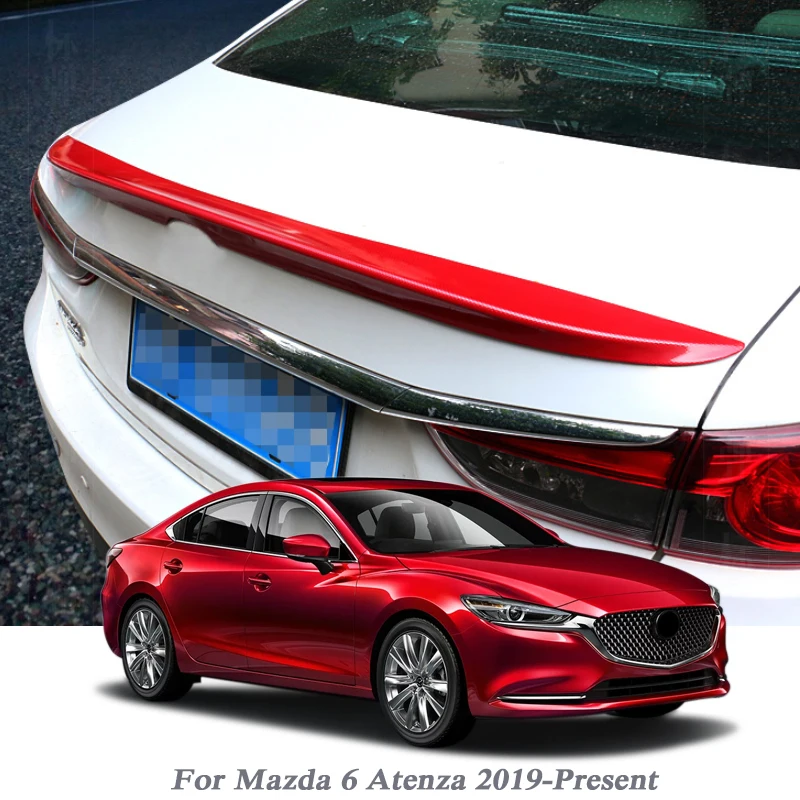 Автомобильный Стайлинг ABS Материал спойлер на крышу с краской авто украшение внешний декор для Mazda 6 Atenza-подарок аксессуар