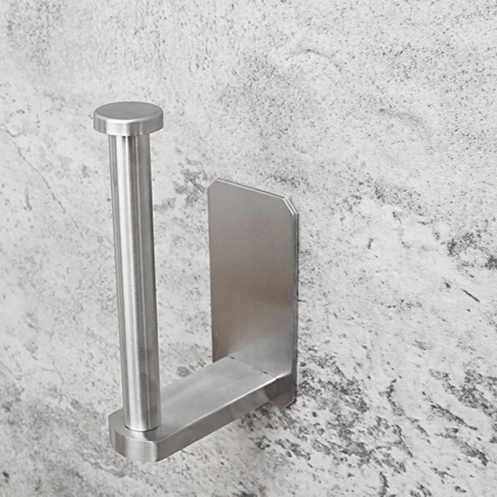 Держатель для туалетной бумаги из нержавеющей стали, настенный держатель для полотенец, вешалка для хранения, ванная комната, кухня, держатель для туалетной бумаги