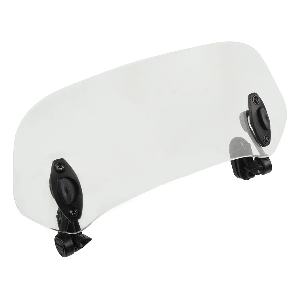  Wind Deflector motorcycle Universal Windshield Risen Adjustable Motobike Windscreens For BMW Honda 