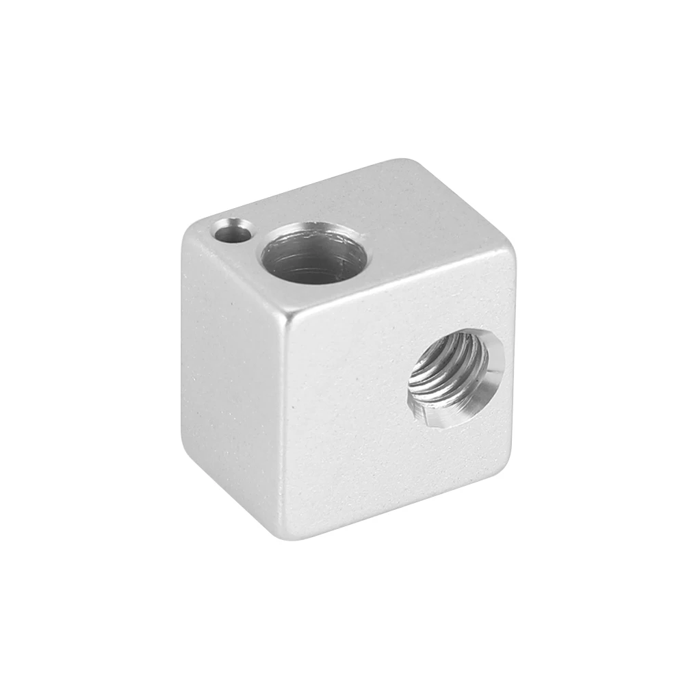 

3D Printer Heater Block V5 Aluminium Block Repairing V5 Hotend Extruder 3D Printer Accessory