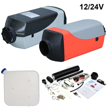 

Energy Saving Car Heater 5KW 12V/24V Parking Air Heater Machine Remote Control Car Fuel Heater for RV Motorhome Trailer Trucks